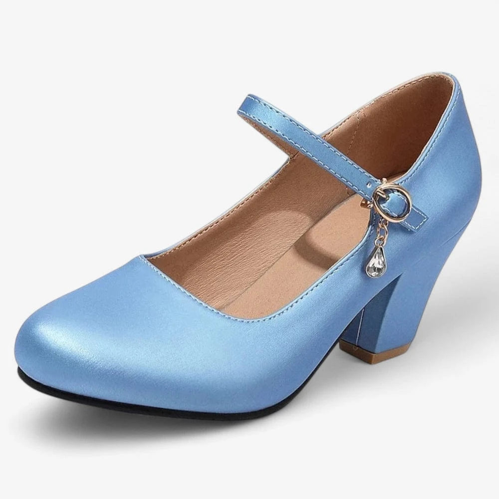 AtelierMocassin Bleu Marine / 33 Mocassins Femme Bleu Marine à Talon