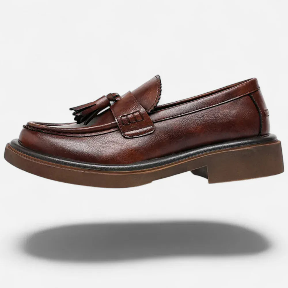 AtelierMocassin Men Shoes British Style Fashion Comfortable Brand Men Leather Shoe