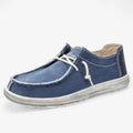 AtelierMocassin Bleu Marine / 38 Mocassins Homme en Toile Bleu Marine Décontractés