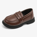 AtelierMocassin Marron / 23 Mocassins Enfant en Cuir Marron Penny Loafer