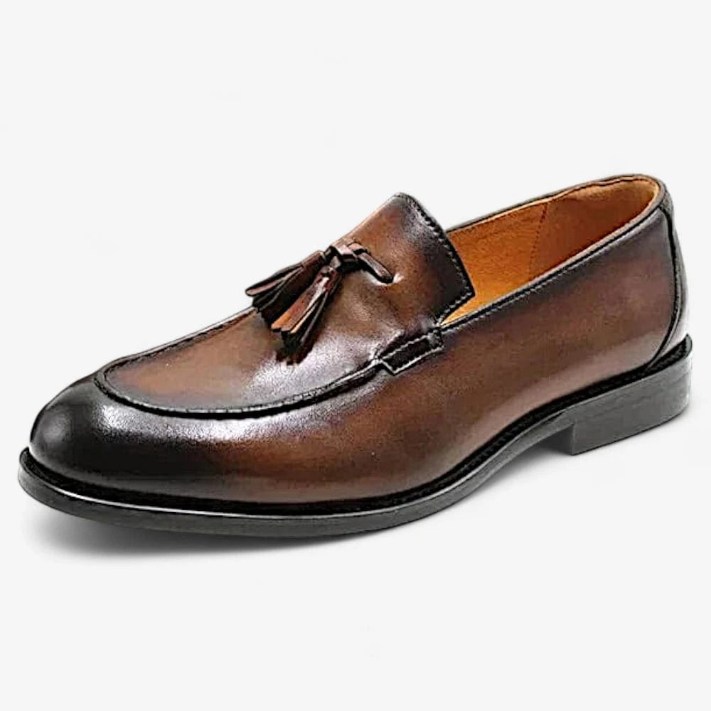 AtelierMocassin Marron / 38 Mocassins Homme Cuir Marron à Gland