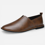 AtelierMocassin Marron / 38 Mocassins Homme en Cuir Marron Souple