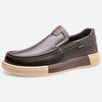 AtelierMocassin Marron / 38 Mocassins Homme Slip-On en Cuir Marron Souple