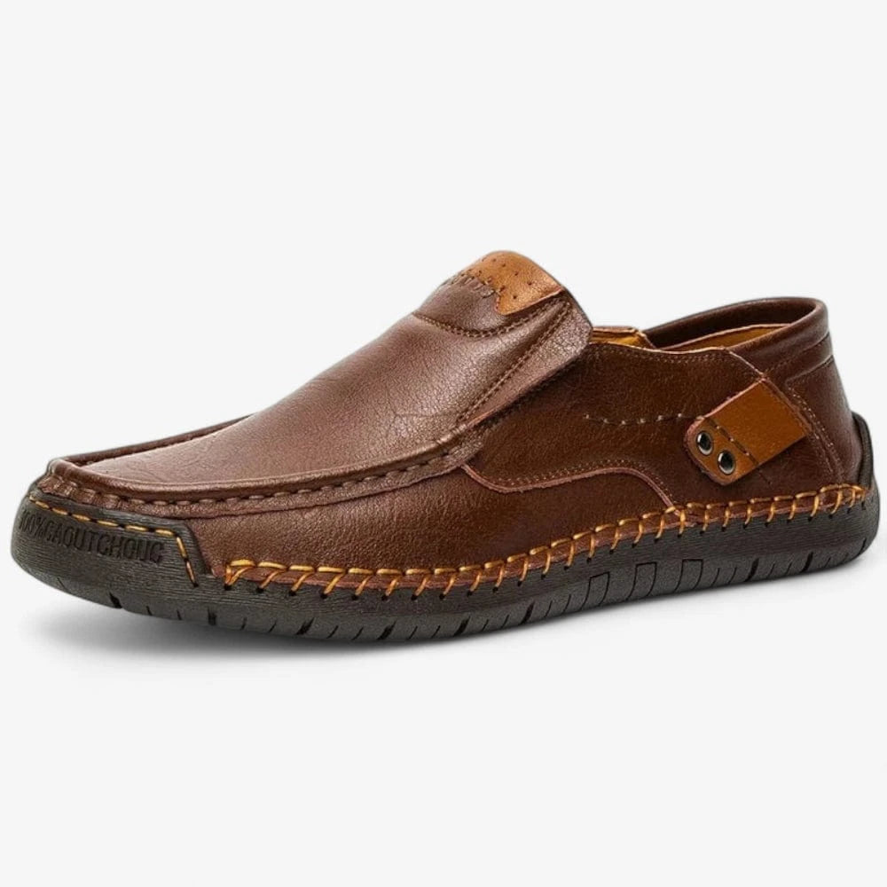 AtelierMocassin Marron / 39 Mocassins Homme Cuir Marron Confort – Souplesse et Style