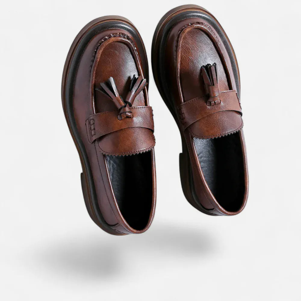 AtelierMocassin Men Shoes British Style Fashion Comfortable Brand Men Leather Shoe