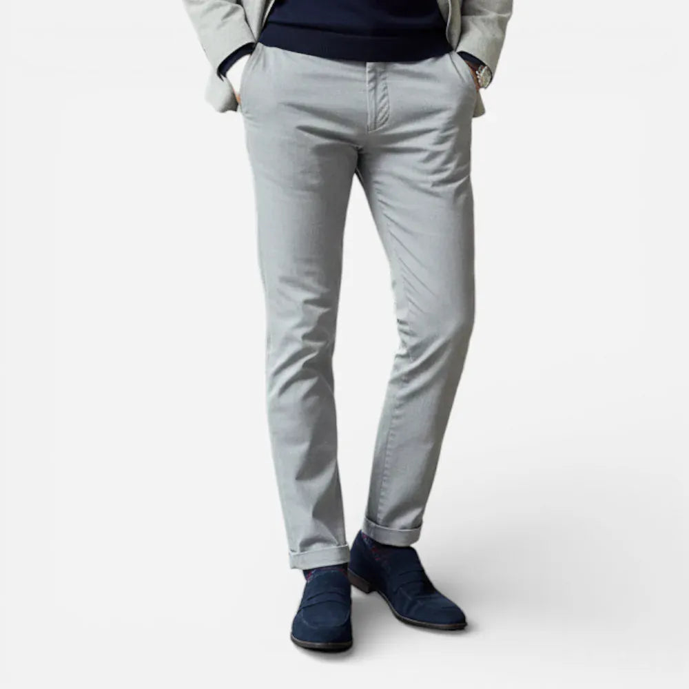 AtelierMocassin Mocassin Homme en Daim & Cuir Bleu Marine