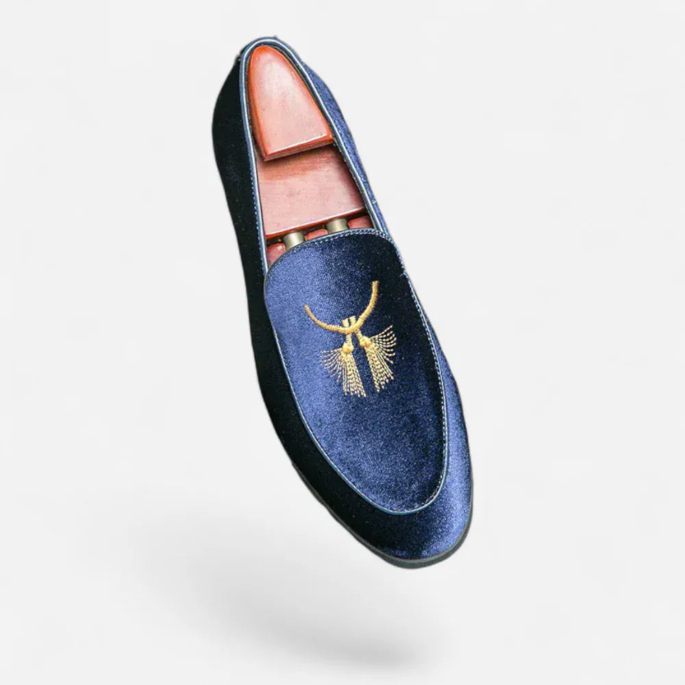 AtelierMocassin Mocassins de Soirée Homme Bleu Marine