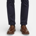 AtelierMocassin Mocassins Décontractés Homme en Cuir Marron Slip-On