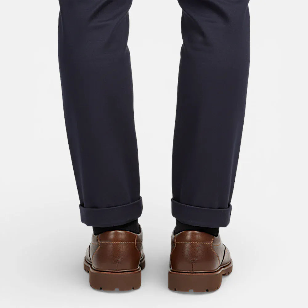 AtelierMocassin Mocassins Décontractés Homme en Cuir Marron Slip-On