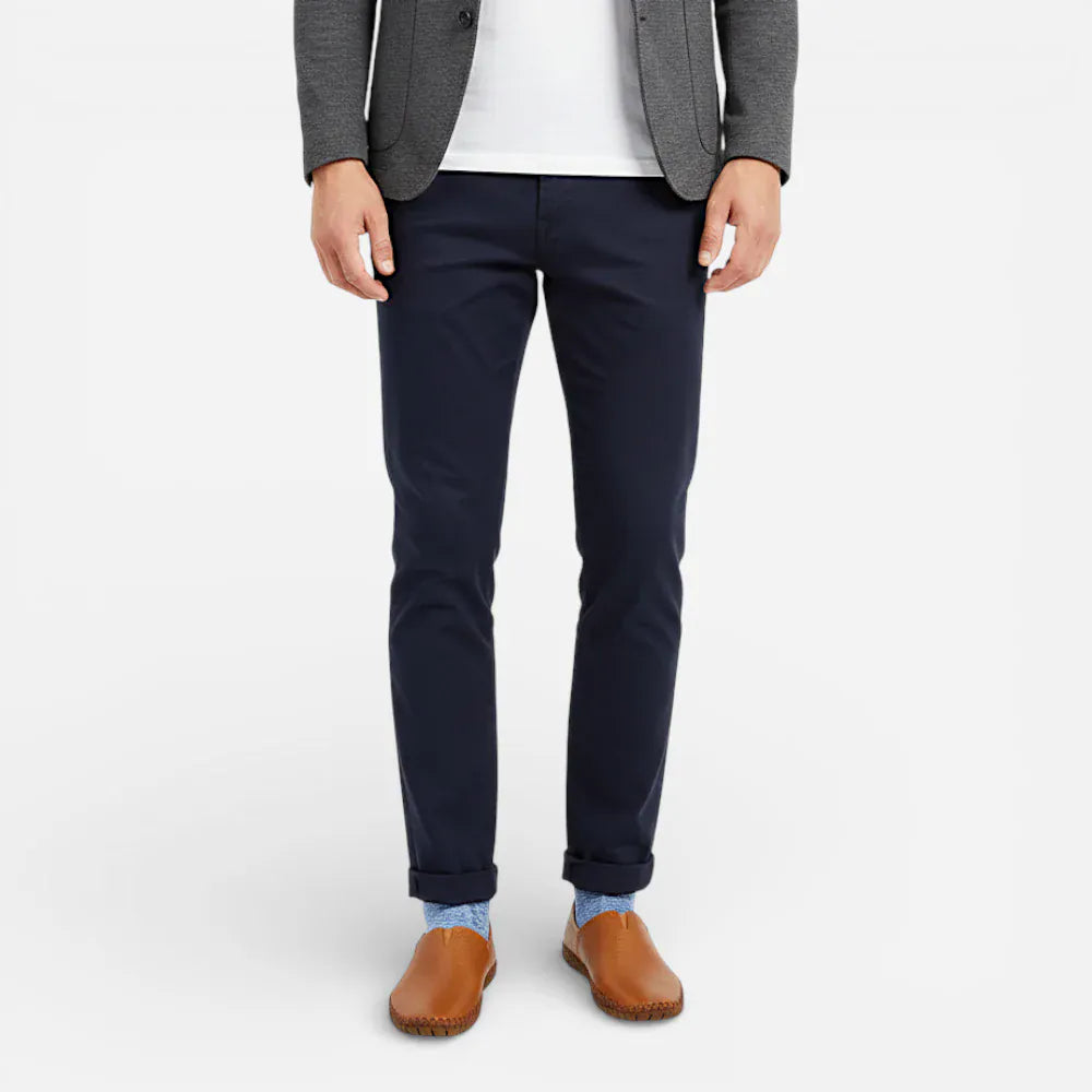 AtelierMocassin Mocassins Décontractés Homme en Cuir Marron Souple