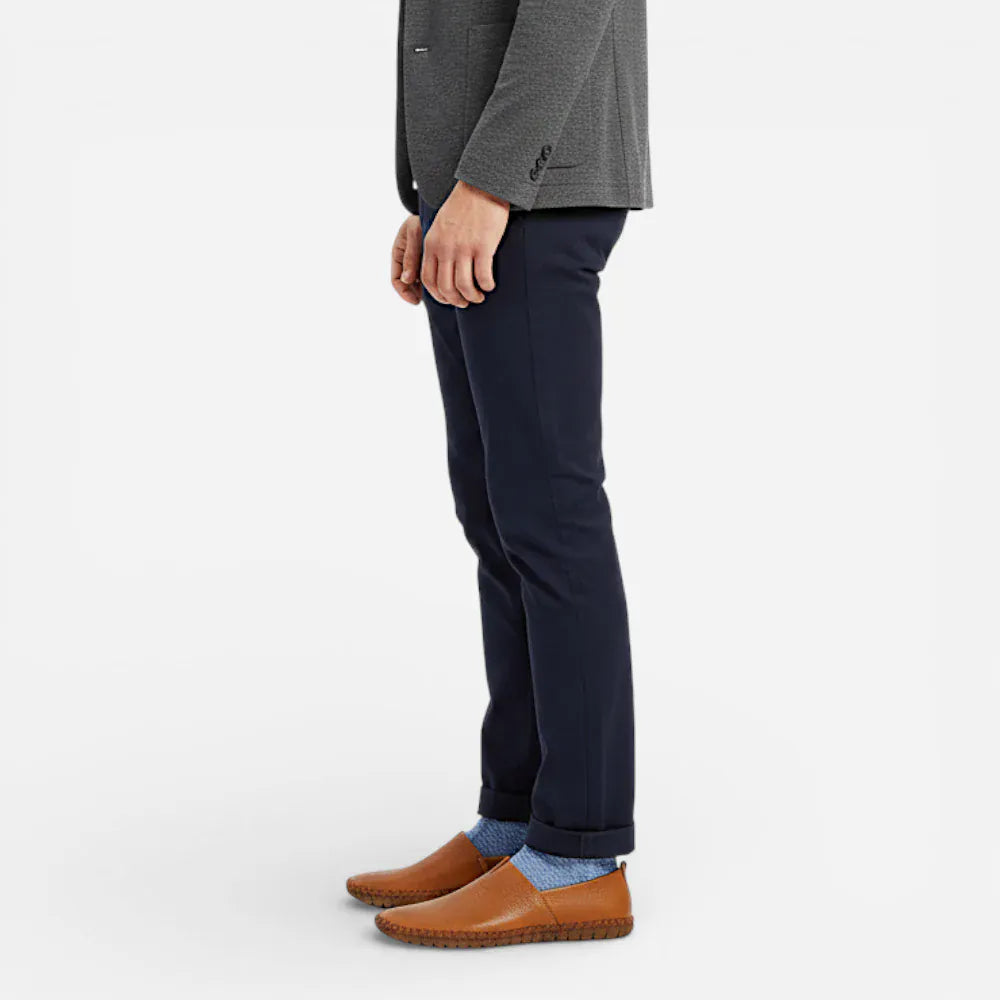 AtelierMocassin Mocassins Décontractés Homme en Cuir Marron Souple