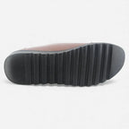 AtelierMocassin Mocassins Femme en Cuir Marron à Fermeture Éclair