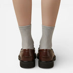 AtelierMocassin Mocassins Femme en Cuir Marron Penny Loafer