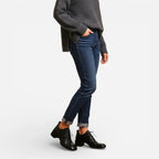 AtelierMocassin Mocassins Femme en Cuir Noir Derby à Talon