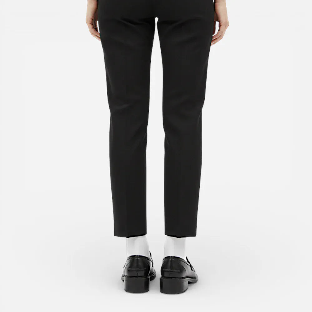 AtelierMocassin Mocassins Femme en Cuir Noir Penny Loafer