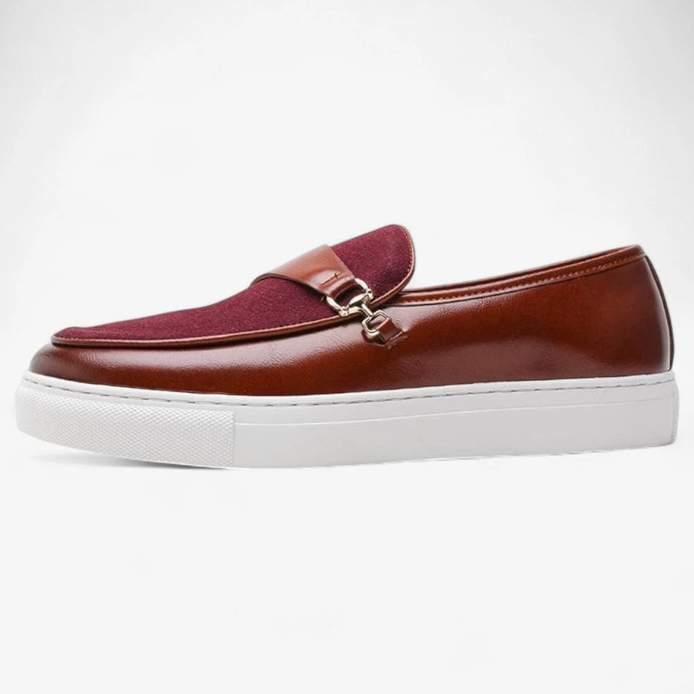 AtelierMocassin Mocassins Homme Bordeaux Vernis