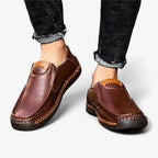 AtelierMocassin Mocassins Homme Cuir Marron Confort – Souplesse et Style