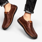 AtelierMocassin Mocassins Homme Cuir Marron Confort – Souplesse et Style
