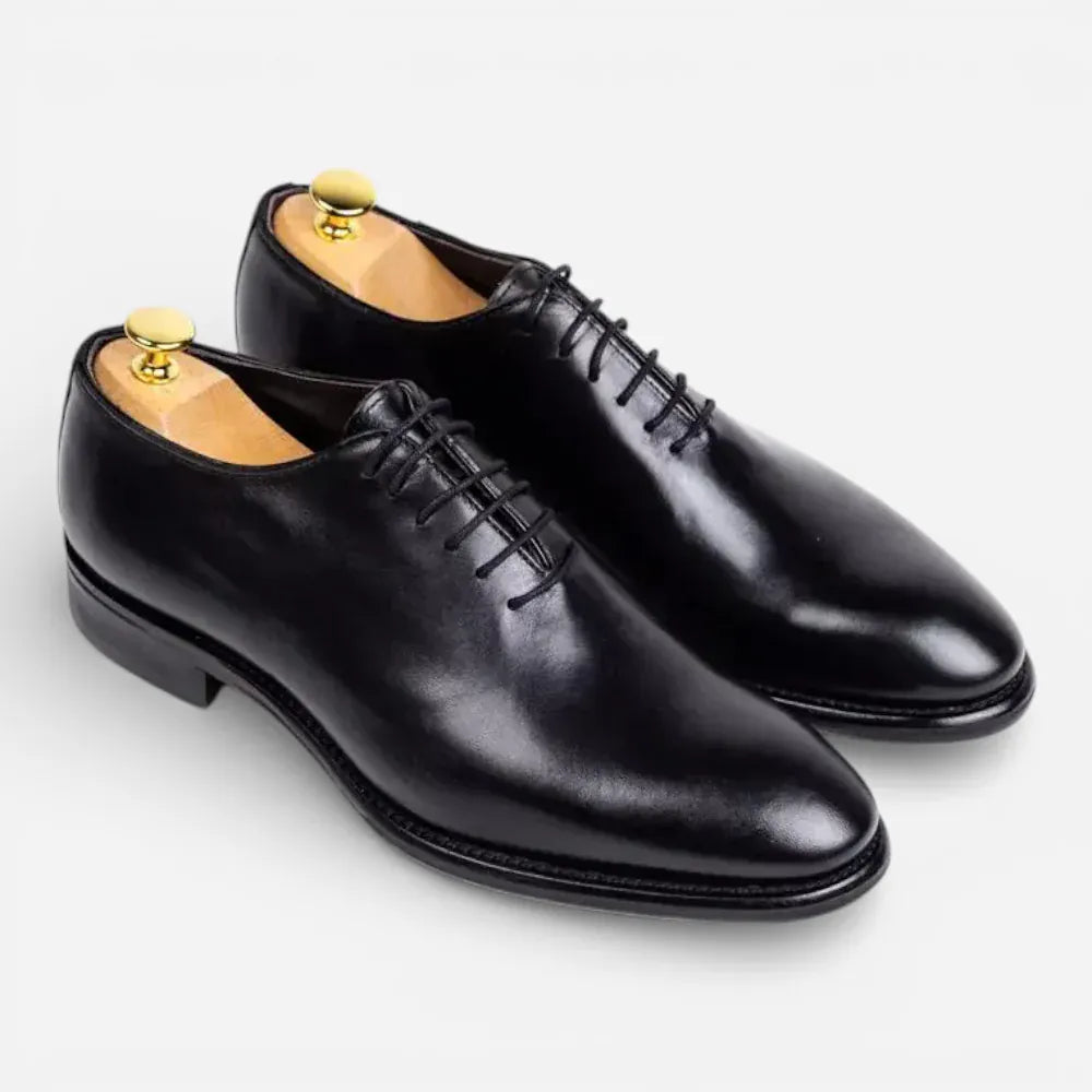 AtelierMocassin Mocassins Homme d'Affaire en Cuir Noir Derby