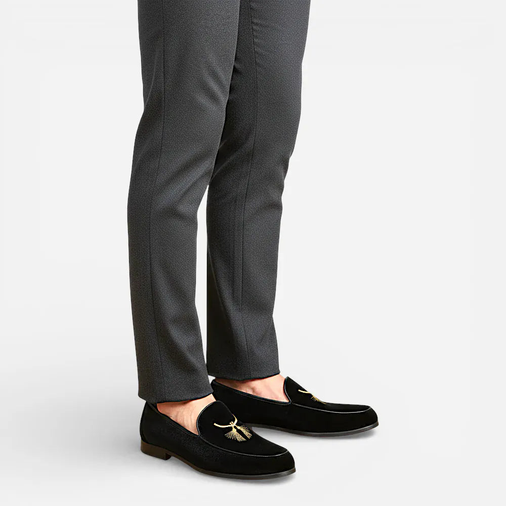 AtelierMocassin Mocassins Homme de Soirée Noir