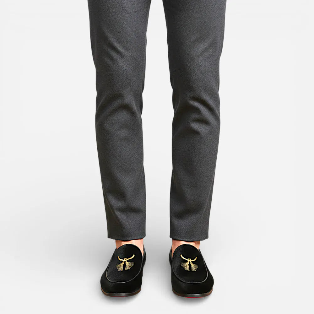 AtelierMocassin Mocassins Homme de Soirée Noir