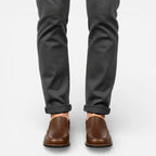 AtelierMocassin Mocassins Homme en Cuir Marron Souple