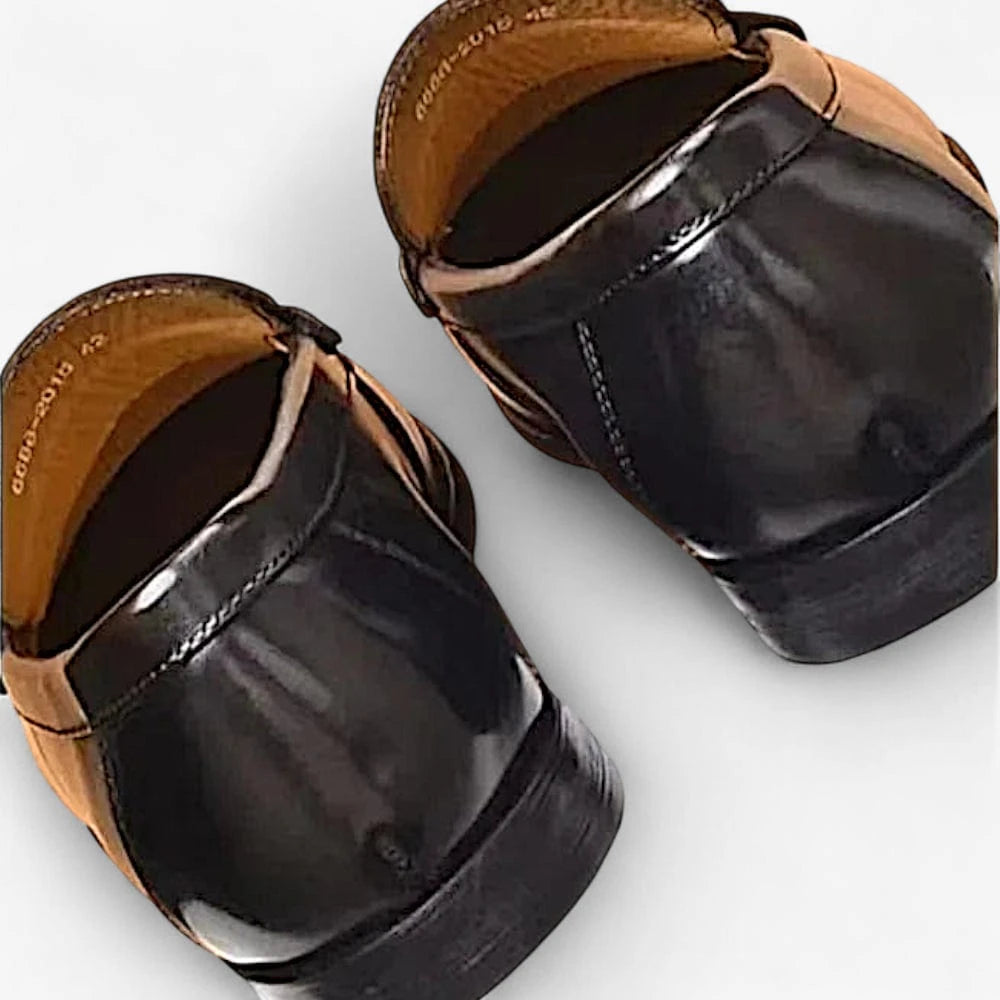 AtelierMocassin Mocassins Homme en Cuir Noir Souple