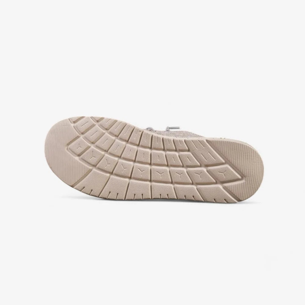 AtelierMocassin Mocassins Homme en Toile Beige à Motifs