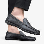 AtelierMocassin Mocassins Homme Noir en Cuir – Élégants et Confortables