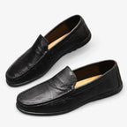 AtelierMocassin Mocassins Homme Noir en Cuir – Élégants et Confortables
