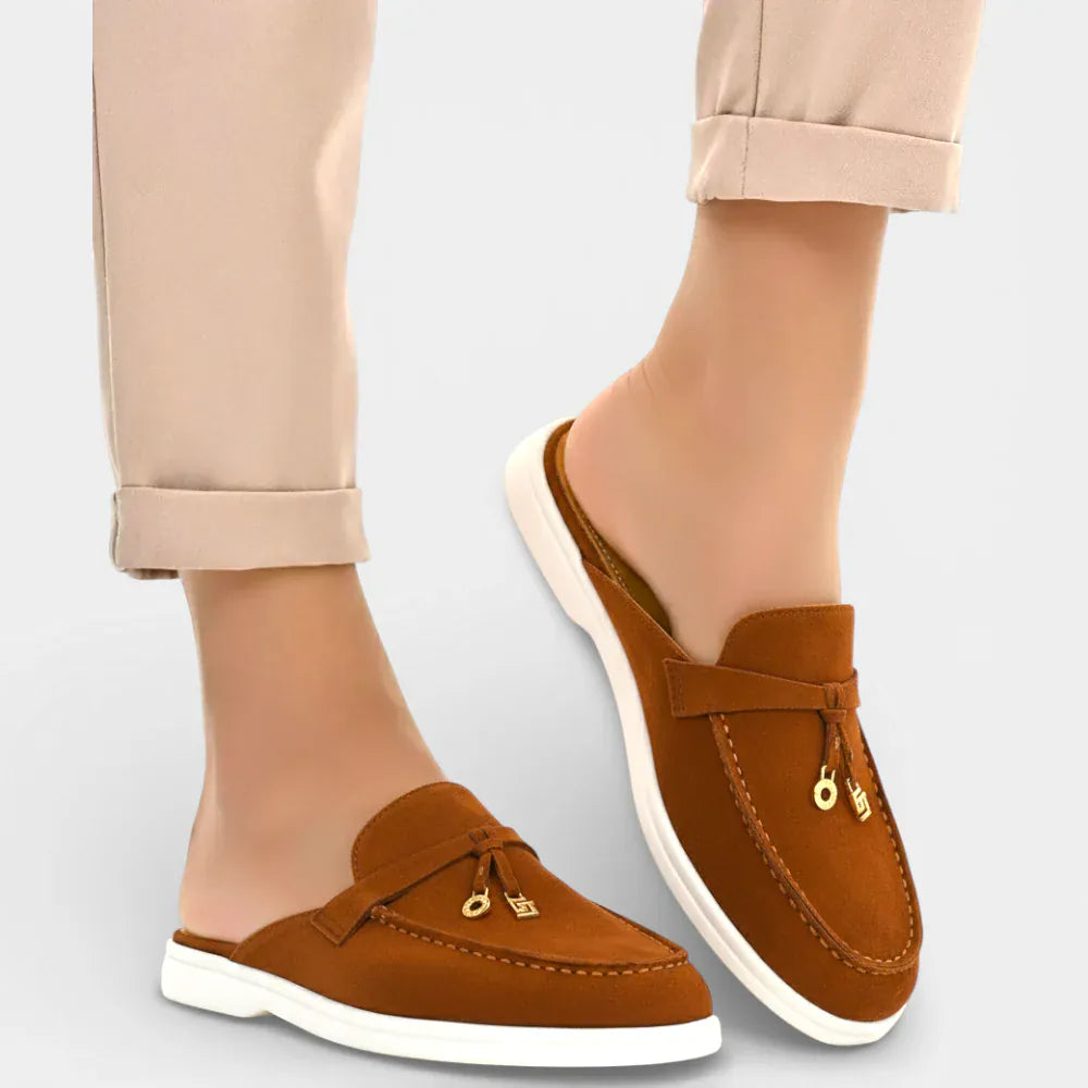 AtelierMocassin Mocassins Ouverts Unisexe Marron