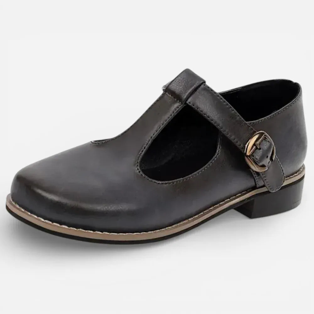 AtelierMocassin Noir / 32 Mocassins Noirs Femme à Sangle