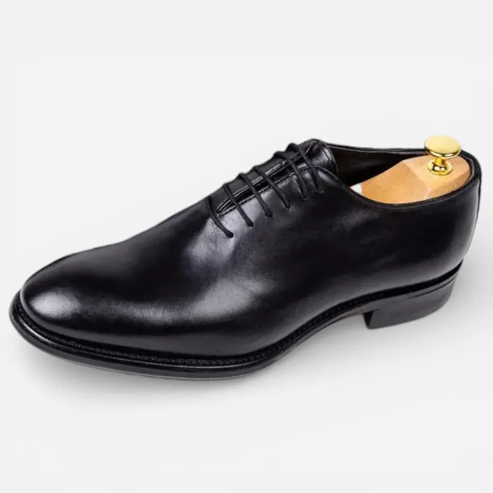 AtelierMocassin Noir / 39 Mocassins Homme d'Affaire en Cuir Noir Derby