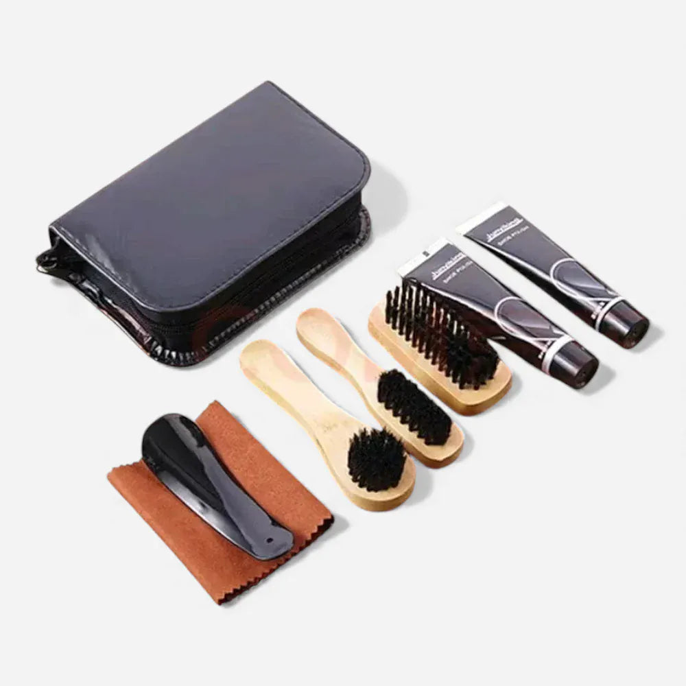 AtelierMocassin Noir Kit d'Entretien Cuir