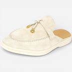Mocassins Ouverts Unisexe Beige