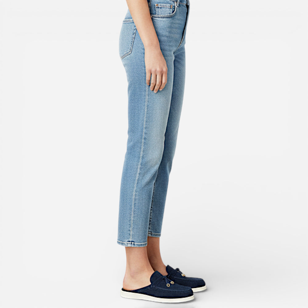 Mocassins Ouverts Unisexe Bleu Marine