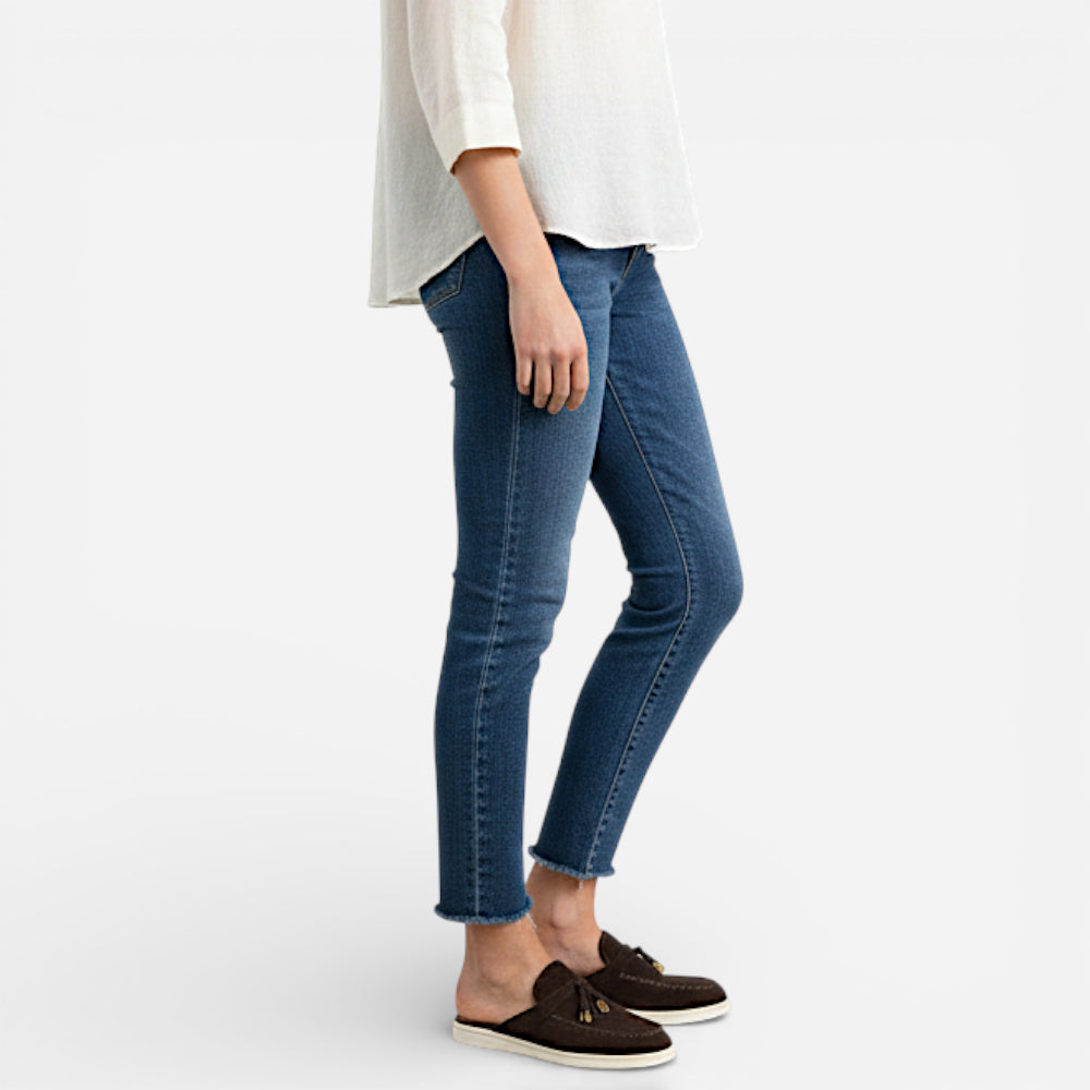 Mocassins Ouverts Unisexe Marron Foncé