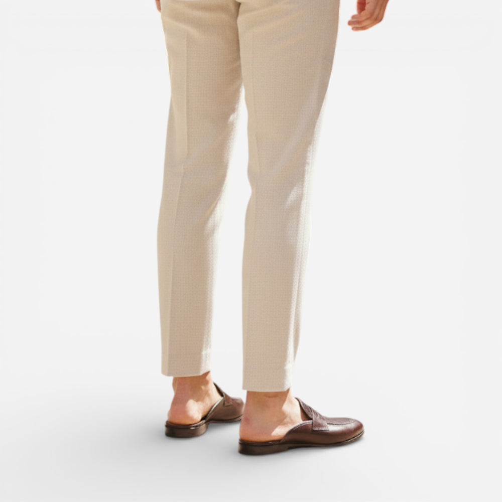 Mocassins Ouverts Femme en Cuir Marron