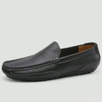 Mocassins Homme en Cuir Noir Driver